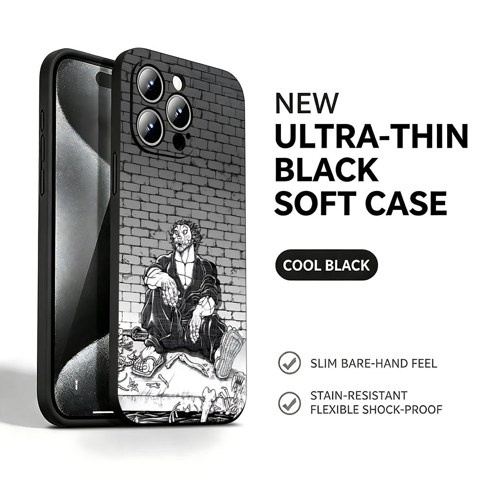 Phone Cases Xr Iphone - Funda de teléfono Hot Anime Baki-Dou