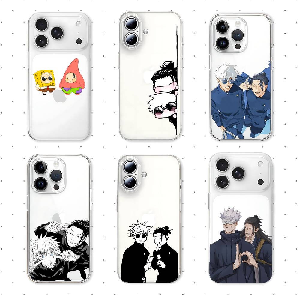 Phone Cases Jujutsu Kaisen - Funda Transparente para Teléfono S-Satoru Gojo