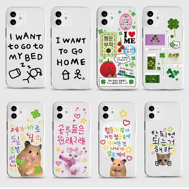 Funda Transparente Coreana con - Phone Cases Xr Iphone reseña y precio