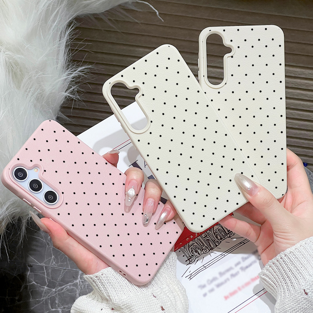 Funda de silicona con lunares  - Phone Cases Galaxy A16 5G reseña y precio