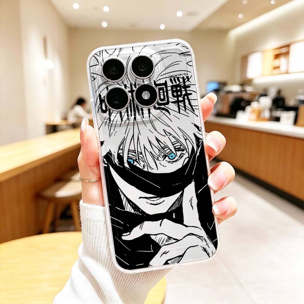 Funda Transparente Anime Jujut - Phone Cases Jujutsu Kaisen reseña y precio