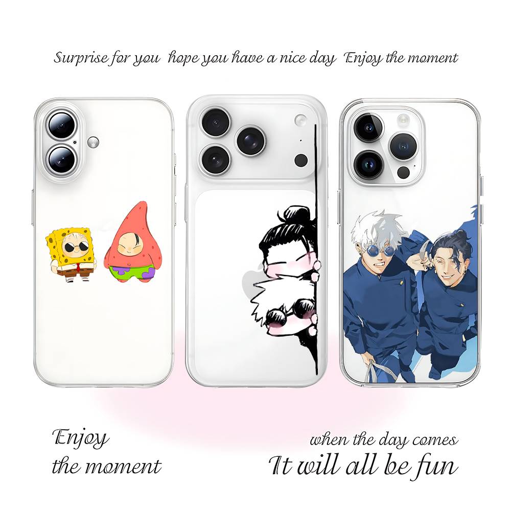 Funda Transparente para Teléfo - Phone Cases Jujutsu Kaisen reseña y precio